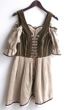 Damen Trachten Kleid Leder