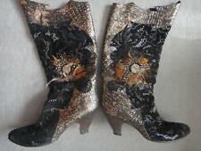  El Vaquero Leder Stiefel Größe 39