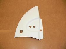 Scharnierabdeckung weiß links