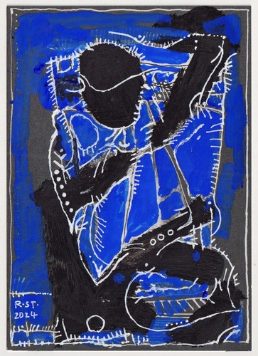 Staab blauer rabe - r., "