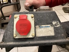 Bosecker Baustromverteiler Ausgang 2x 16 Amp 3x Wechselstrom FI Stromverteiler