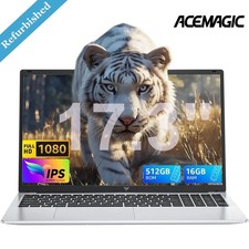 ACEMAGIC AX17 17,3 Zoll FHD Laptop Intel 12th N97 16GB DDR4 512GB SSD Win11 WiFi