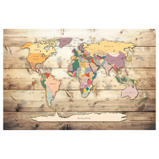 Korkbild the World at Your