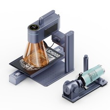 LaserPecker LP4 Dual-Laser Gravur & Cutter, 4000mm/s, mit Rotary für Tassen Holz