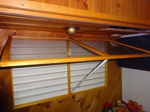 Wandvitrine für modelle - ,