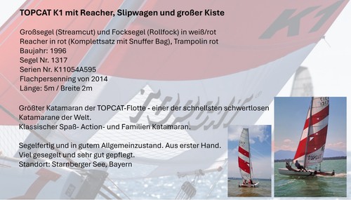 Topcat katamaran mit - topcat, k1