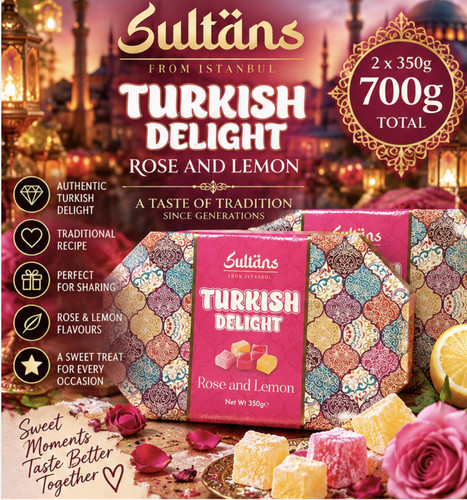 Sultans turkish delight - 2x,