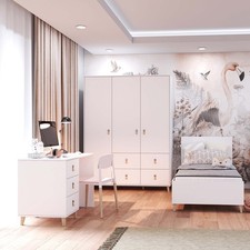 Drehtürenschrank Schrank Mehrzweckschrank Garderobenschrank FIGO 19 150 cm