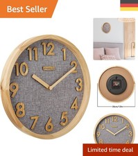 Schlichte 30cm Wanduhr mit