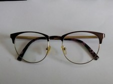 Brille Gestell Metall Bronze B