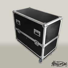 Flightcase für 2x EV ZLX 15P oder ähnlich Lautsprecher Rollencase Transportcase