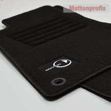 Mattenprofis Velours Fußmatten für Smart 452 Roadster + Coupe Bj.2003 - 2005 sw