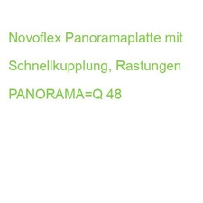 Novoflex Panoramaplatte mit