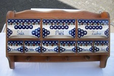 Antikes-Küchen-Gewürz-Regal