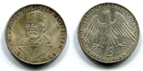 Brd 1968 silber - 1968, j