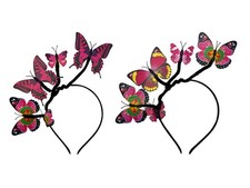 Haarreif Schmetterling bunt