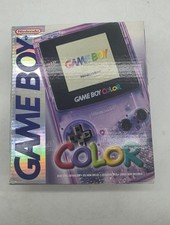 Nintendo Game Boy Gameboy Color Transparent Purple Lila Konsole Console Ovp Top