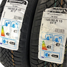 Winterreifen Renault Twingo III CONTINENTAL 165 65 + 185 60 R15 vier Fabrikneu
