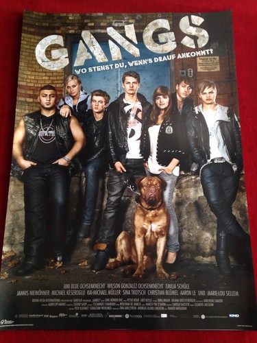 Gangs kinoplakat poster - poster, a1
