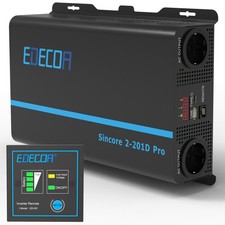 EDECOA 2000W/4000W 12V zu 230V