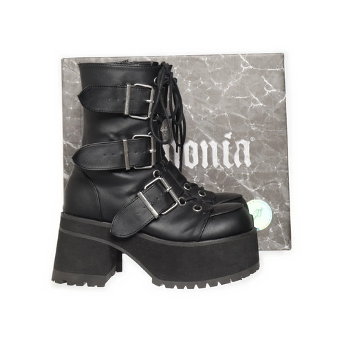 Demonia schnürstiefel - demonia,,
