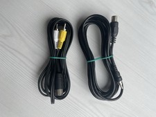 C64•TV Monitor und Floppy Kabel • Länge: 1,5m•C64/V16Plus/VC20/C128