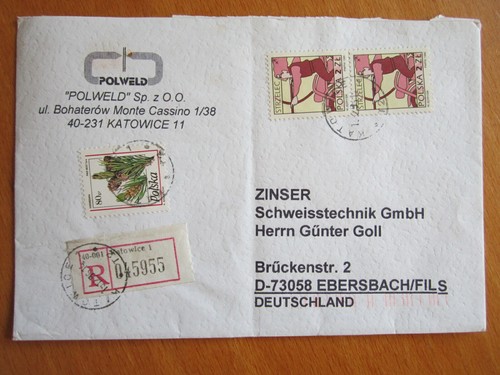 Beleg brief zinser - beleg,