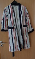 Kinderbademantel Gestreift