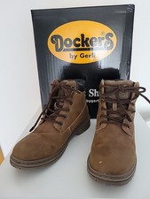 Dockers Herren Stiefel Boots 23DA004 rahmengenäht Leder Braun  Gr. 40 Top OVP 