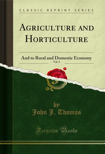 Agriculture and horticulture - and,