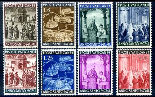 Vatikan 1949 heiliges jahr - vatikan,