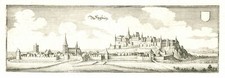 Siegburg Original Kupferstich Merian 1647