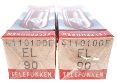 El90 6aq5 telefunken pair - el90,