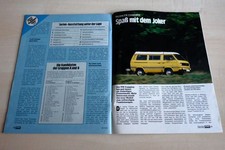 MOT 26/1979 VW Bus T3 - Joker
