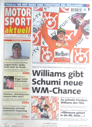 Motor sport aktuell 1997 - sport,