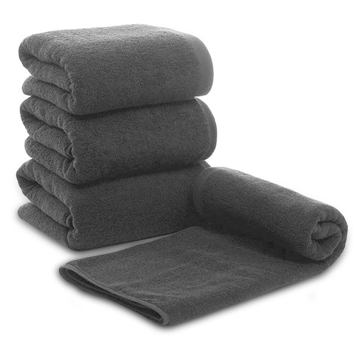 Handtuch grau 100 - 4x, %
