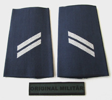 Rangabzeichen Luftwaffe Obergefreiter weiß/blau Bw Schulter Klappen Schlaufen
