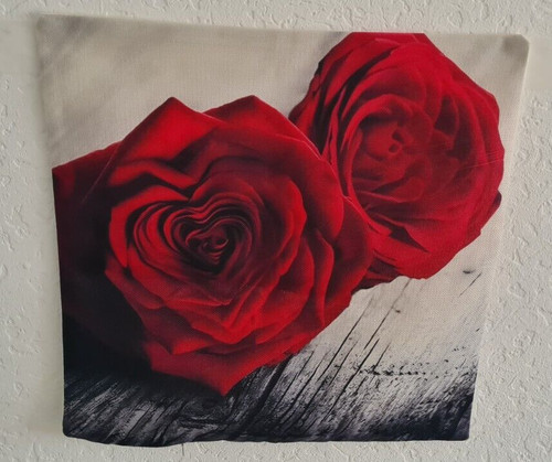 Kissenbezug rote rose - ,