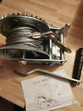 Handwinde Seilwinde Handseilwinde IP -090 450kg 9.56 Meter länge