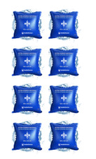 8 mal 120 x 120cm Poolkissen