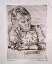 Hugo Stadelmaier 1901-1979 Schwäbisch Gmünd / Radierung / Alexander Eckener