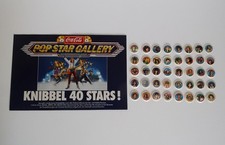 POP Star Gallery - Coca Cola Knibbelbilder - Leer Poster + 40ziger Satz - 1983 H