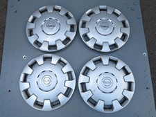 4x Opel Corsa Astra Meriva Zafira RADKAPPEN RADZIERBLENDEN 15" 15 ZOLL ORIGINAL
