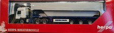 Herpa 151337 MB Actros L02 mit Tiefl.-Nooteboom Wasel & Breuer *Neuwertig*