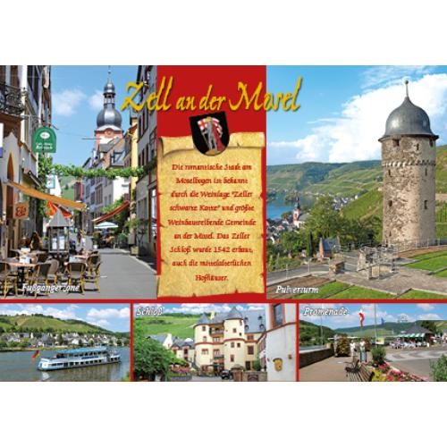 Zell der mosel postkarten - zell,