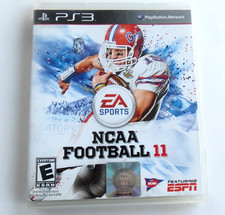 Vintage PS3 GAME PLAYSTATION SPIEL NCAA FOOTBALL 11 SPORT GAME 2010