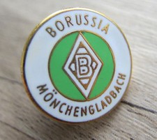 BMG Pin / Pins: Borussia Mönchengladbach - Logo - rund / ca. 30 Jahre alt !!!