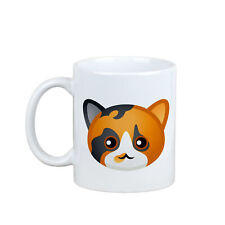Schildpatt Tasse mit Katze