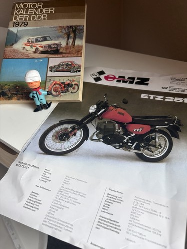 Ddr figur motorrad - motorrad, werke