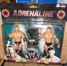 WWE TRIPLE H. + R.ORTON Figuren Set+Zubehör ca. 18 cm  Wrestling Neu,OVP,RARITÄT